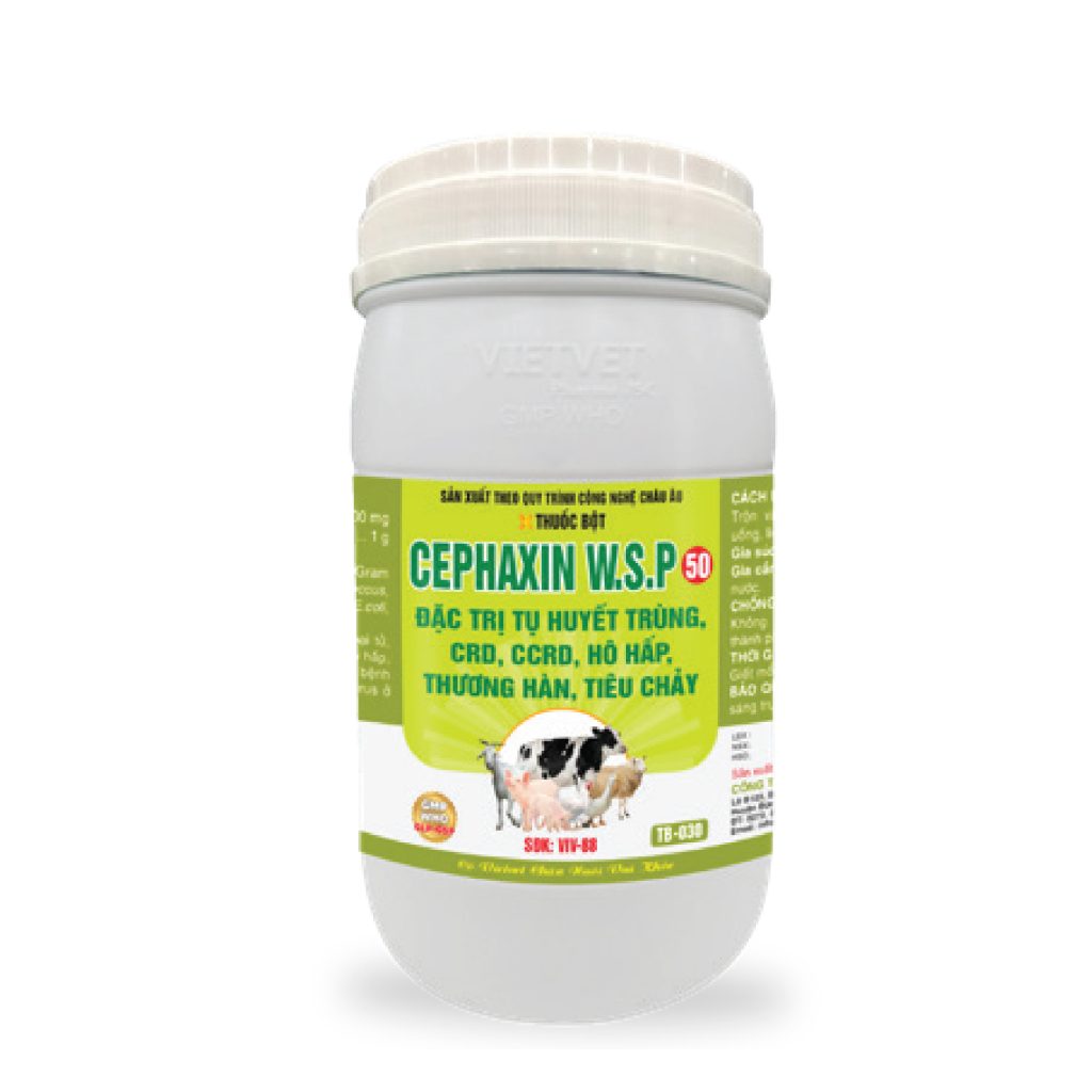 Sản phẩm CEPHAXIN W.S.P 50