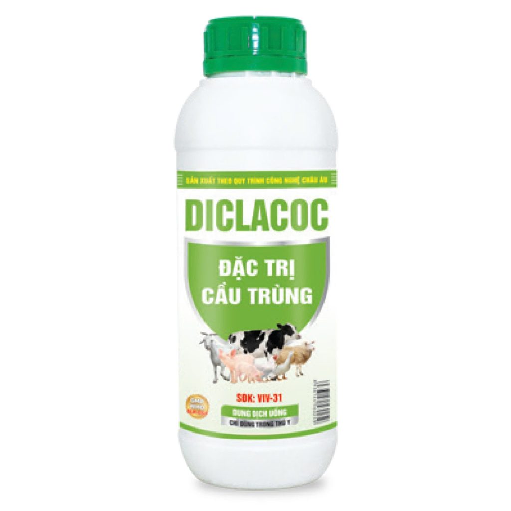 Diclacoc đặc trị cầu trùng cho gà