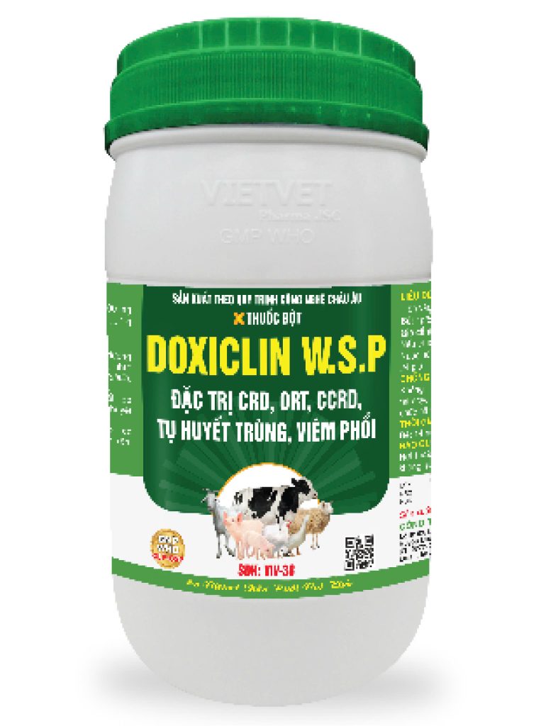 Doxiclin W.S.P - Đặc trị bệnh đường hô hấp